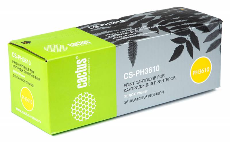 Картридж CACTUS CS-PH3610 106R02721 Xerox Phaser 3610/WC 3615 (5900стр.)